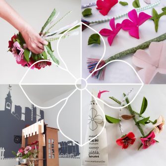 Virágok, kaktuszok - készségfejlesztő, fűzöcske játék és virágbolti áru  