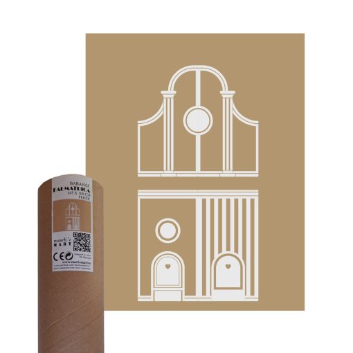 Babaház falmatrica készlet / 4 elemes