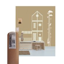 Magasságmérő - falmatrica, fehér